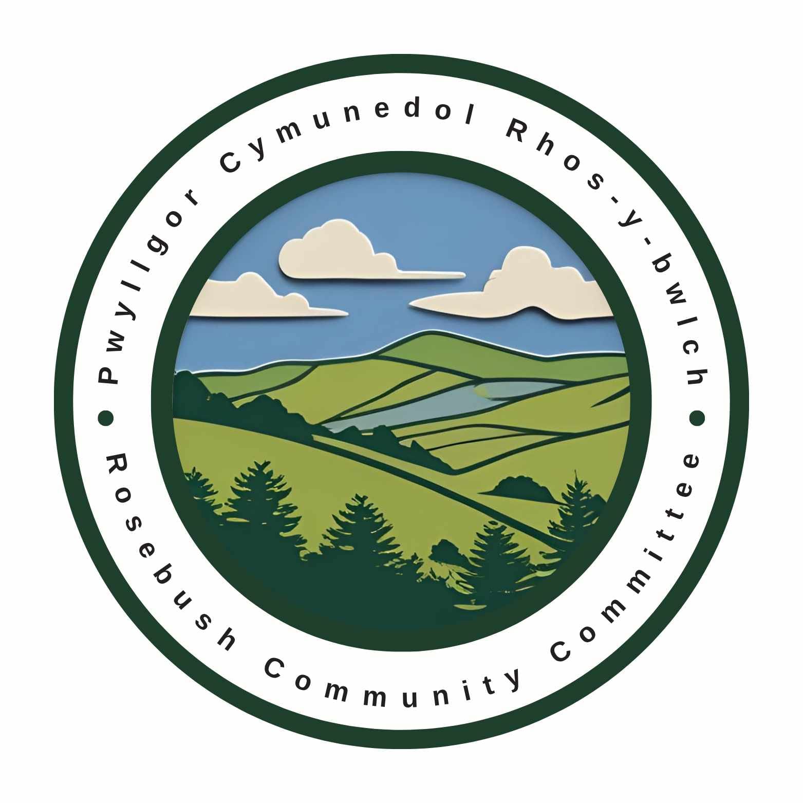 Rosebush Community Committee Logo